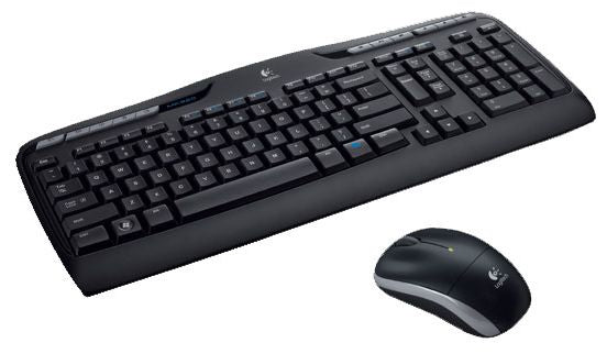 Logitech Wireless Combo MK330 Tastatur Maus enthalten Büro USB AZERTY Französisch Schwarz 920-003968