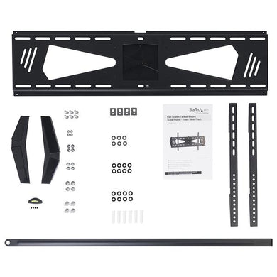 StarTech.com Flache Flachbildfernseher Wandhalterung - für 37" bis 70" TV - Diebstahlsicherung FPWFXBAT