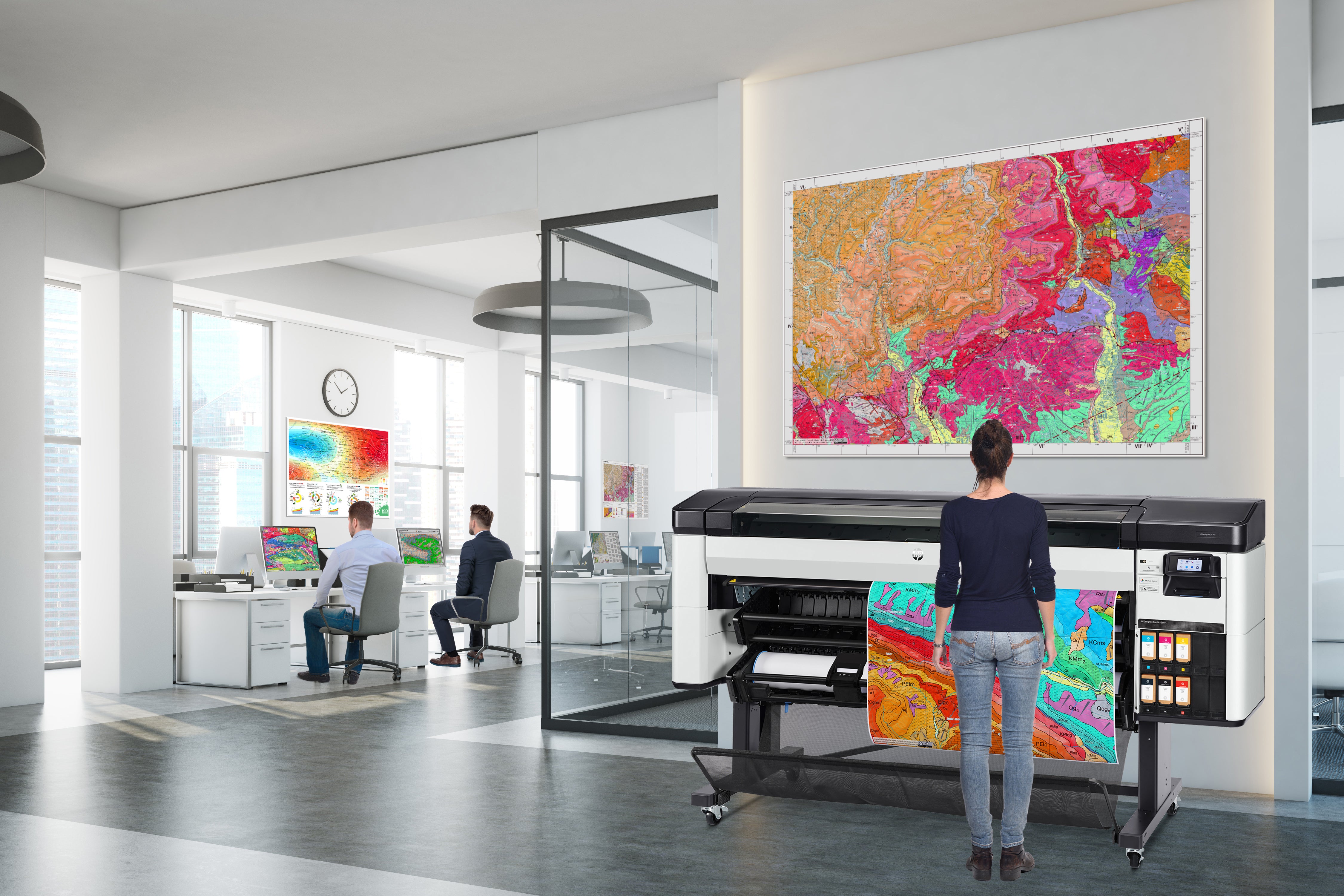 HP Designjet Z6 Pro 64-Zoll-Drucker 2QU25A#B19