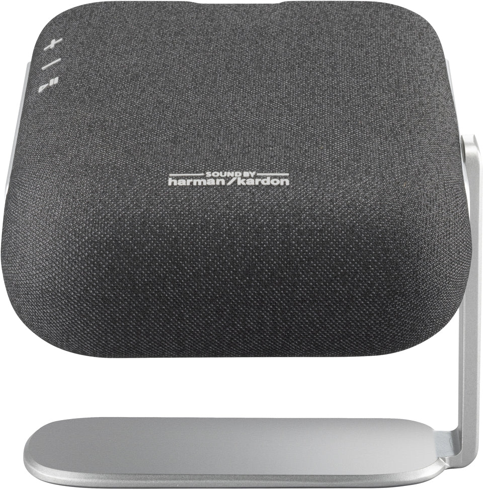 LED-Projektor WVGA (854x480) 360 LED-Lumen, 2x3W Harman Kardon Cube, inkl. WiFi/Bluetooth (SMART) + Audio BT-Ausgang. HDMI, USB-C