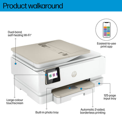 HP ENVY Inspire 7924e All-in-One Drucker - Farbe - 15 S./Min. - Portobello