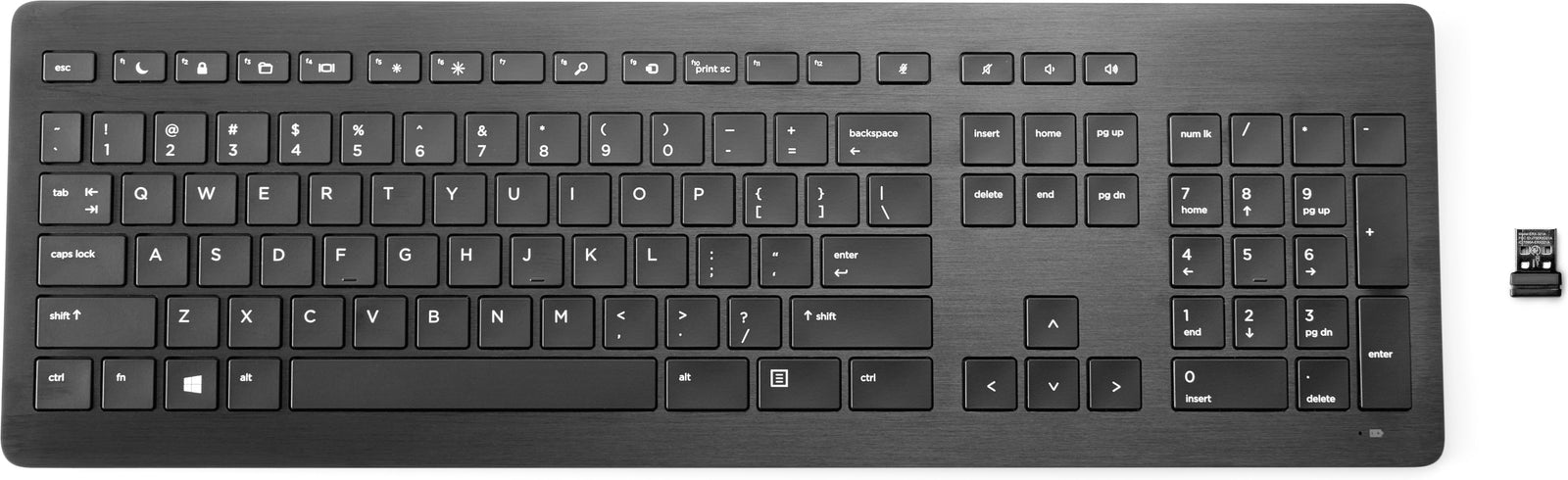 HP 917665-031 keyboard Home RF Wireless QWERTY UK English Black 917665-031