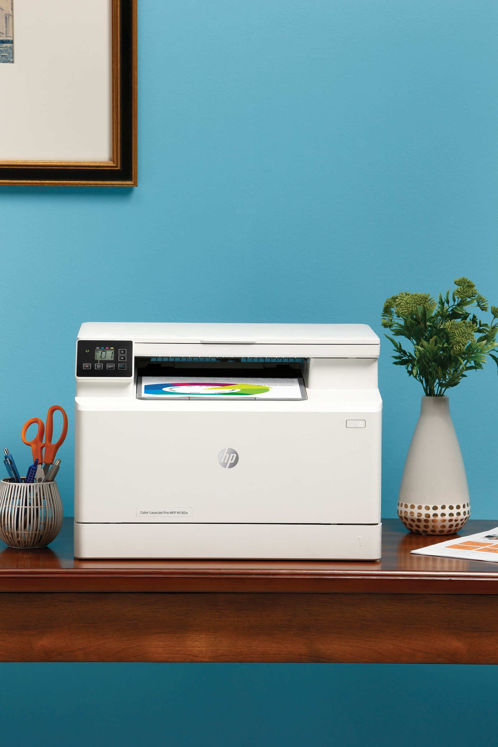 HP Color LaserJet Pro MFP M182n 7KW54A#B19 - Farbe, Drucken, Kopieren, Scannen