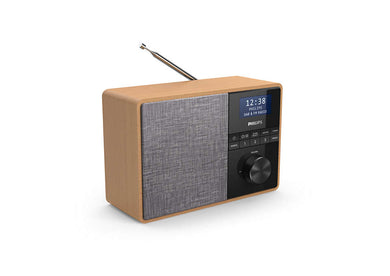 Philips TAR5505/10 Radio Tragbar Digital Schwarz, Grau, Holz TAR5505/10