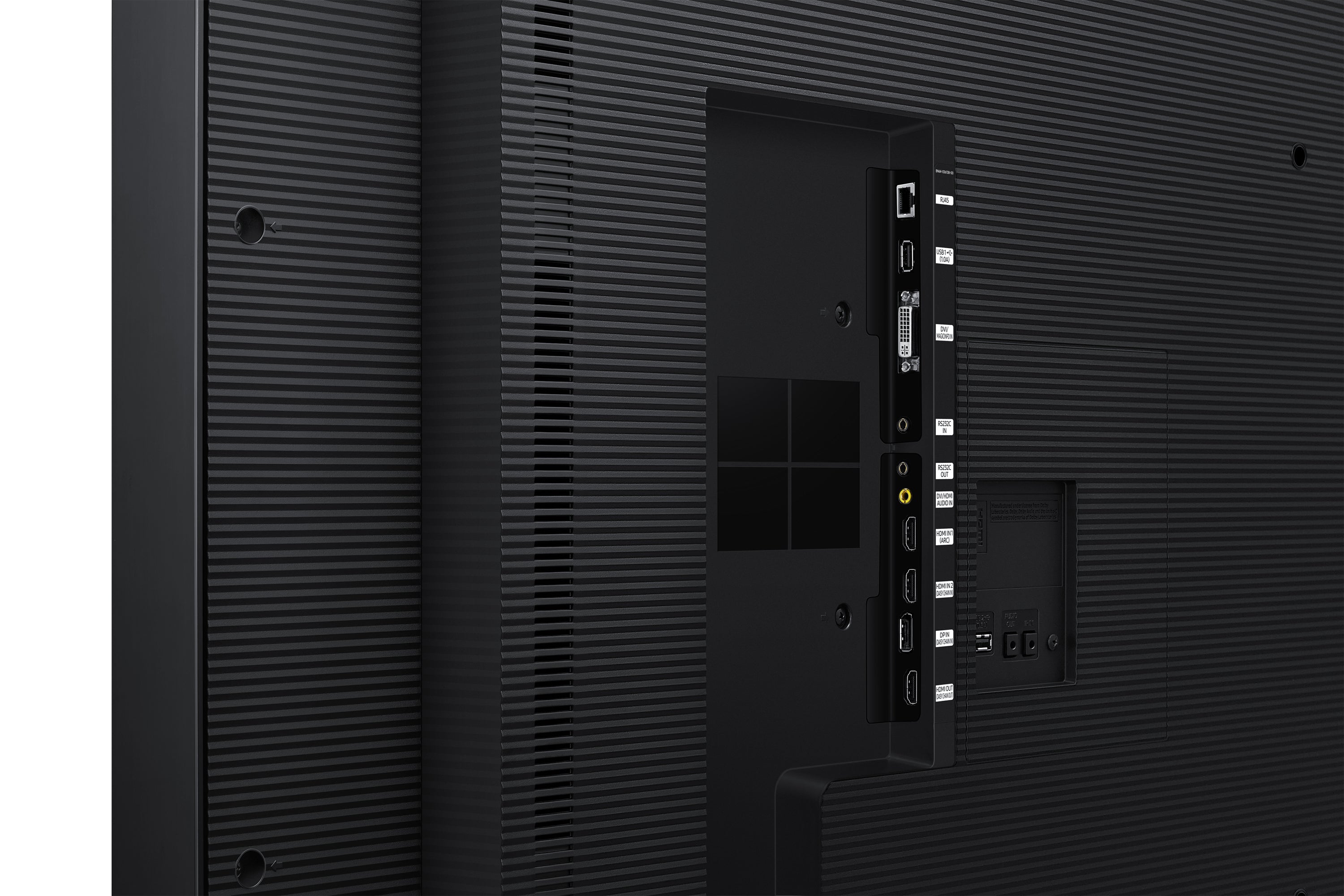 Samsung QM98T-B Digital Signage Flachbildschirm 2,49 m (98") LCD WLAN 500 cd/m² 4K Ultra HD Schwarz Eingebauter Prozessor Tizen 4.0 LH98QMTBPGCXEN