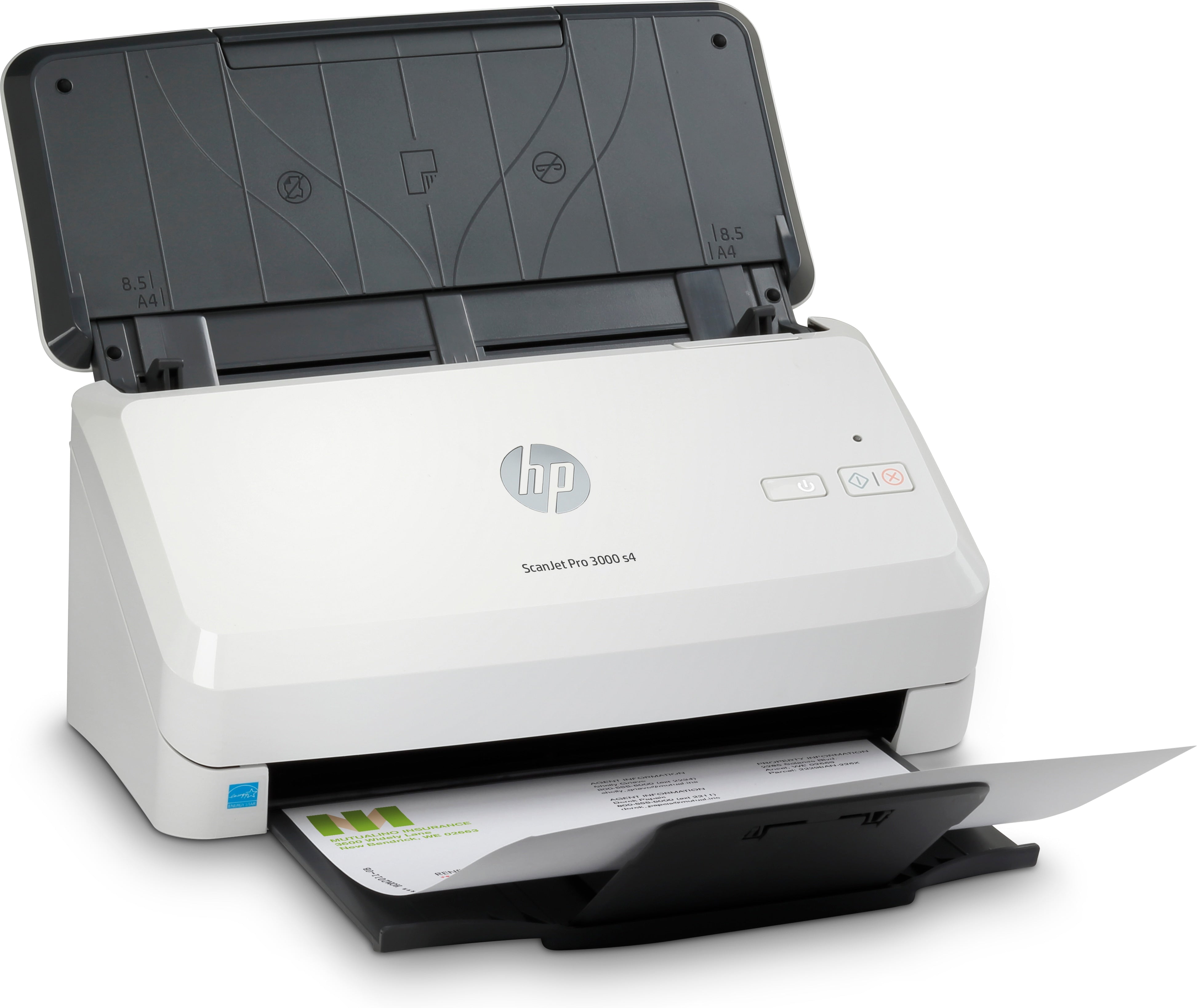 HP Scanjet Pro 3000 s4 Scanner mit Vorlageneinzug 600 x 600 DPI A4 Schwarz, Weiß 6FW07A#B19