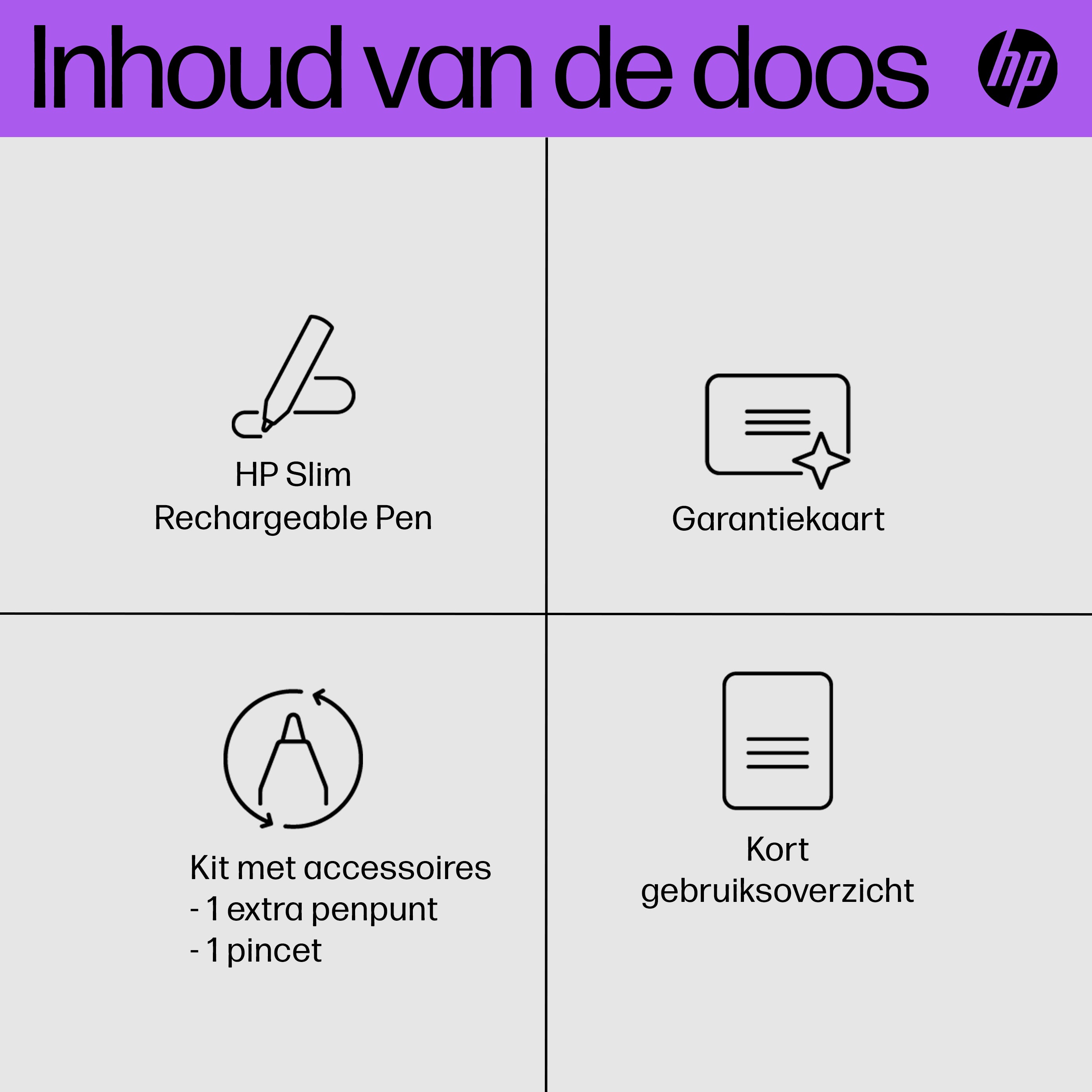 HP Slim Rechargeable Pen 630W7AA#AC3