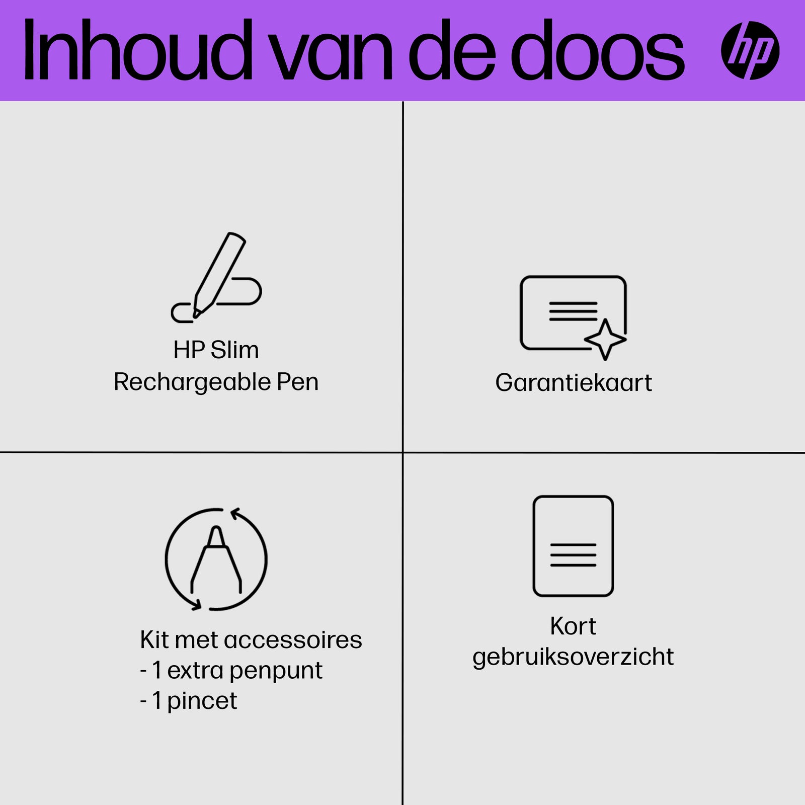 HP Wiederaufladbarer Slim Pen 630W7AA#AC3
