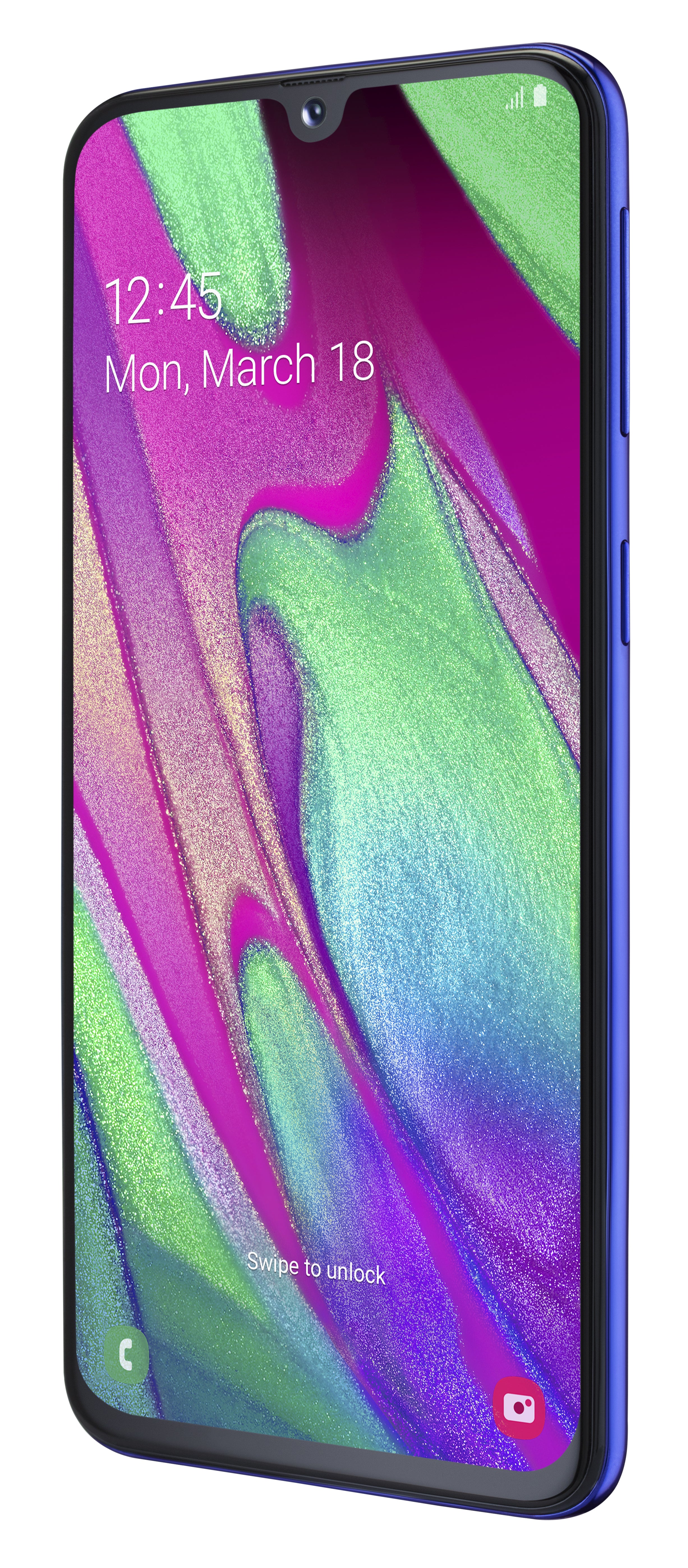 Samsung Galaxy A40 15 cm (5.9") Dual-SIM Android 9.0 4G USB Typ-C 4 GB 64 GB 3100 mAh Blau SM-A405BLUE