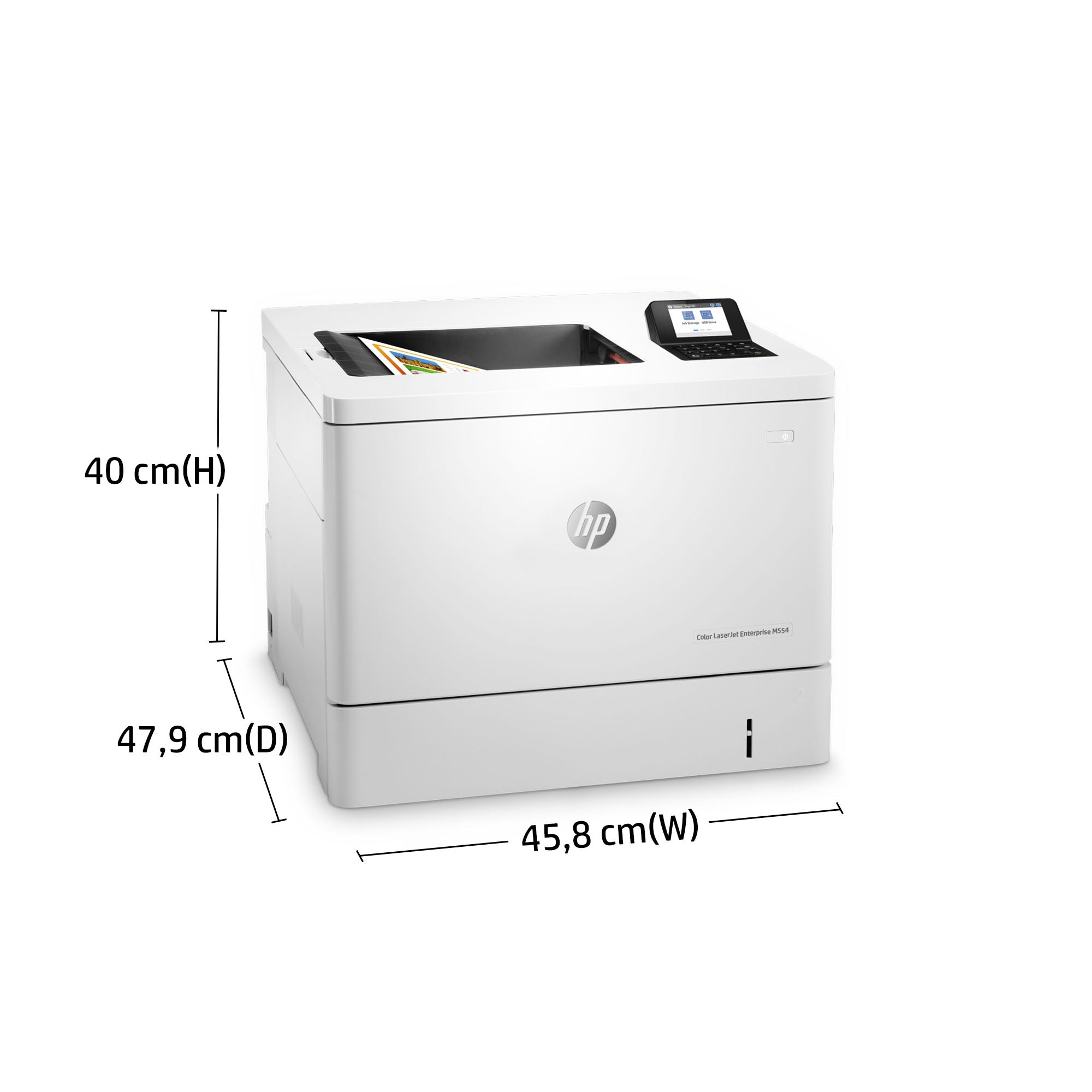 HP Color LaserJet Enterprise M554dn Drucker 7ZU81A#BAZ