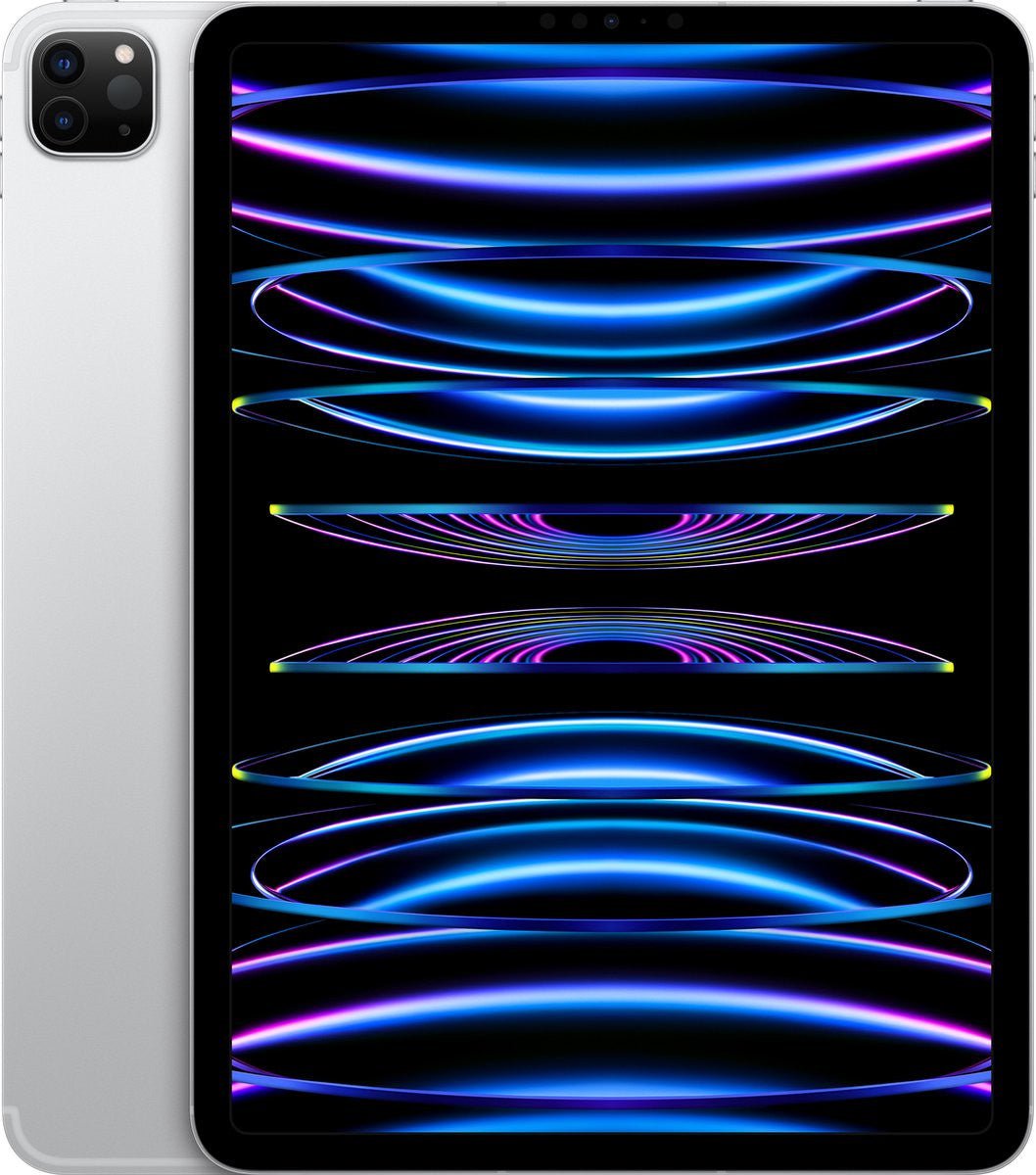 Apple iPad Pro Apple M 128 GB 32,8 cm (12.9") 8 GB Wi-Fi 6E (802.11ax) iPadOS 16 Zilver MNXQ3FD/A - Compridis