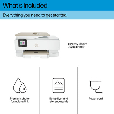 HP ENVY Inspire 7924e All-in-One Drucker - Farbe - 15 S./Min. - Portobello