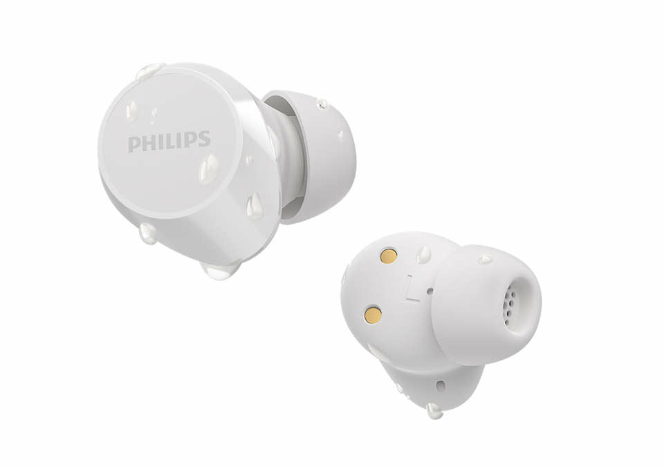 Philips TAT1209WT/00 Kopfhörer & Headset True Wireless Stereo (TWS) im Ohr Anrufe/Musik Bluetooth Weiß TAT1209WT/00