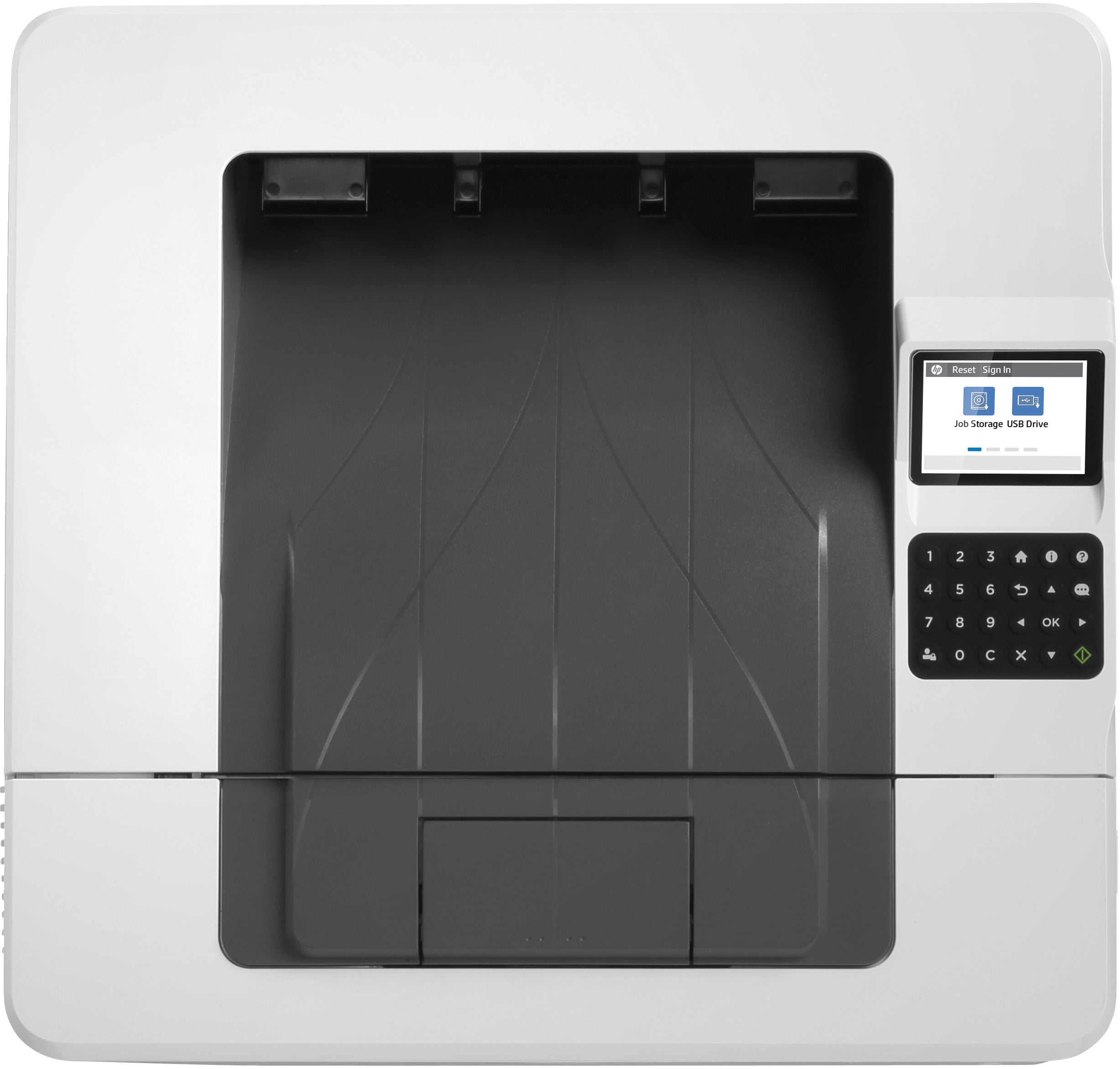 HP LaserJet Enterprise M406dn, Schwarzweiß, Drucker für Kleine & mittelständische Unternehmen, Drucken, Kompakte Größe; Hohe Sicherheit; Beidseitiger Druck; Energieeffizient; Drucken über den USB-Anschluss vorn 3PZ15A#B19