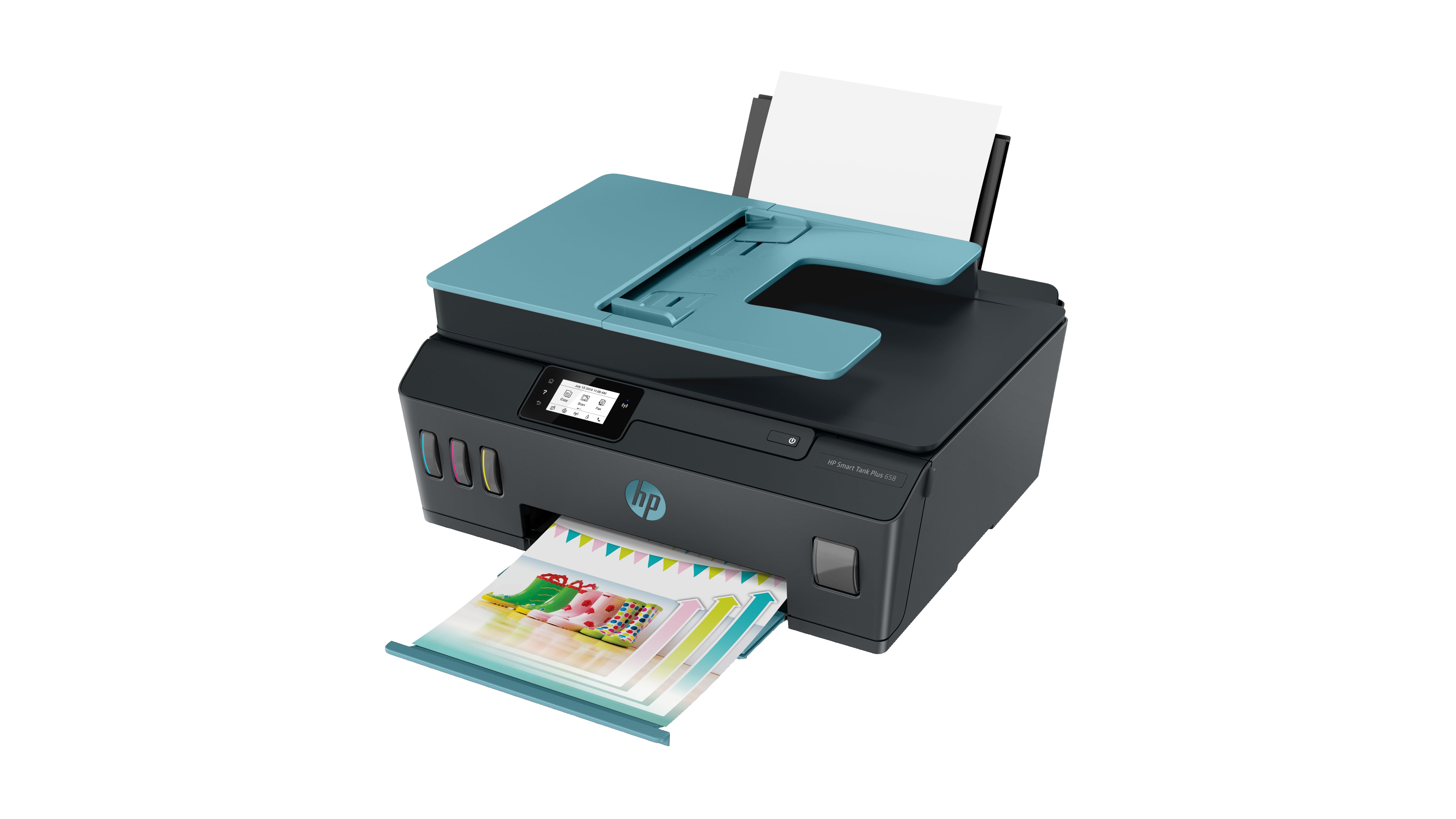HP Smart Tank Plus 658 Wireless All-in-One Thermal Inkjet A4 4800 x 1200 DPI 11 Seiten pro Minute WLAN 3YW48A