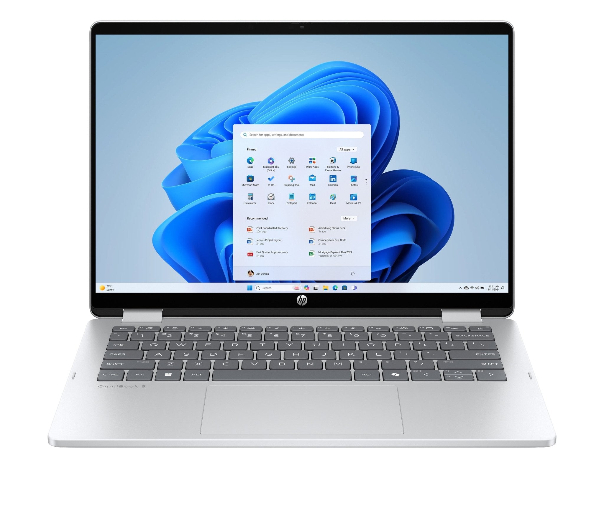 HP OmniBook 5 Flip 14-FP0851ND 14" i5-1334U 16GB 512GB QWERTY US BN5C1EAABH - Compridis