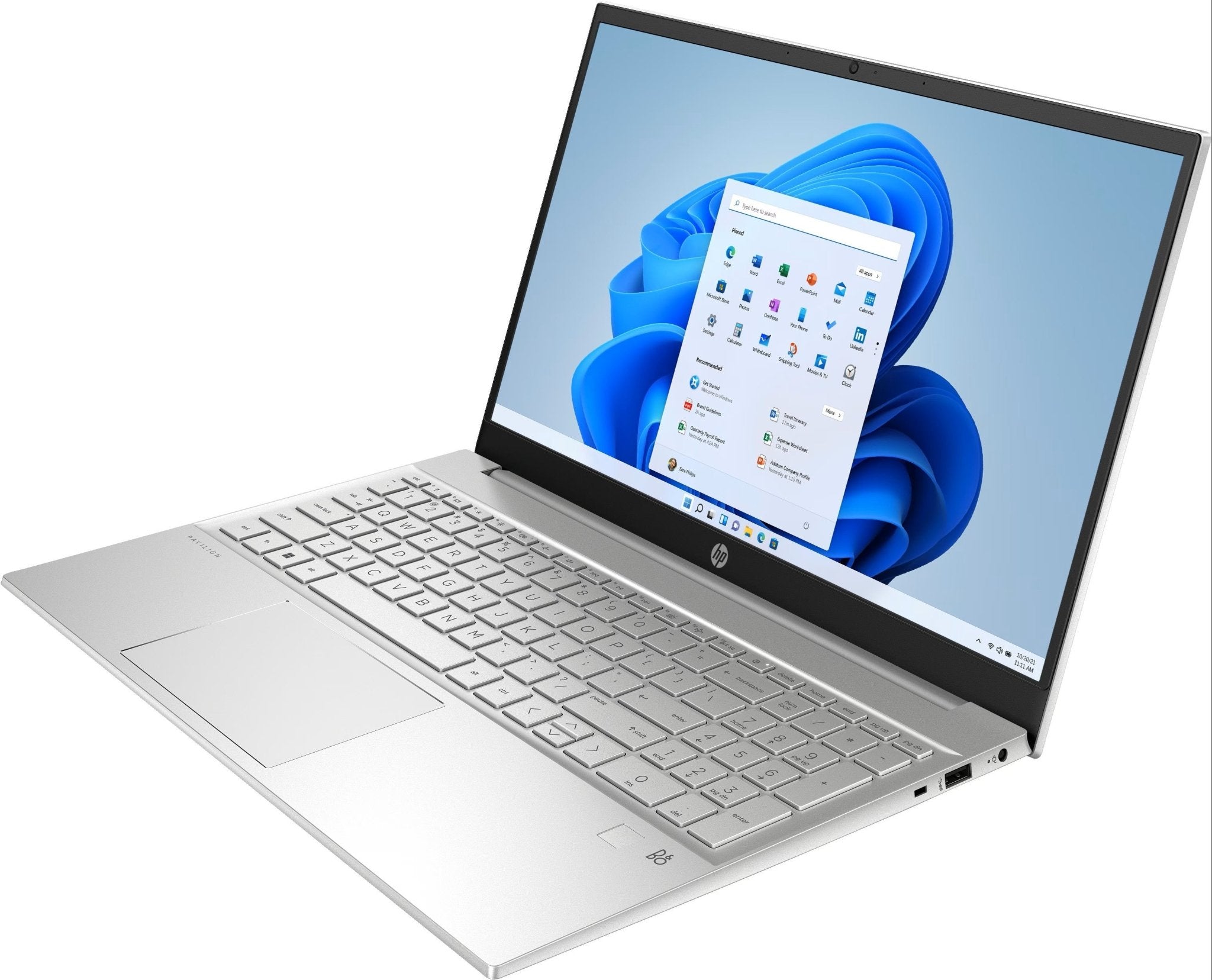 HP Pavilion 15 15.6" i5-1235U 16GB 512GB QWERTY US 8A766EAABH - Compridis