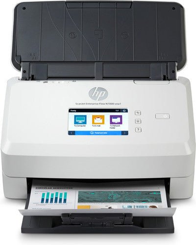 HP ScanJet Enterprise Flow N7000 SNW1 – 600×600 dpi sheetfed A4 scanner - Compridis