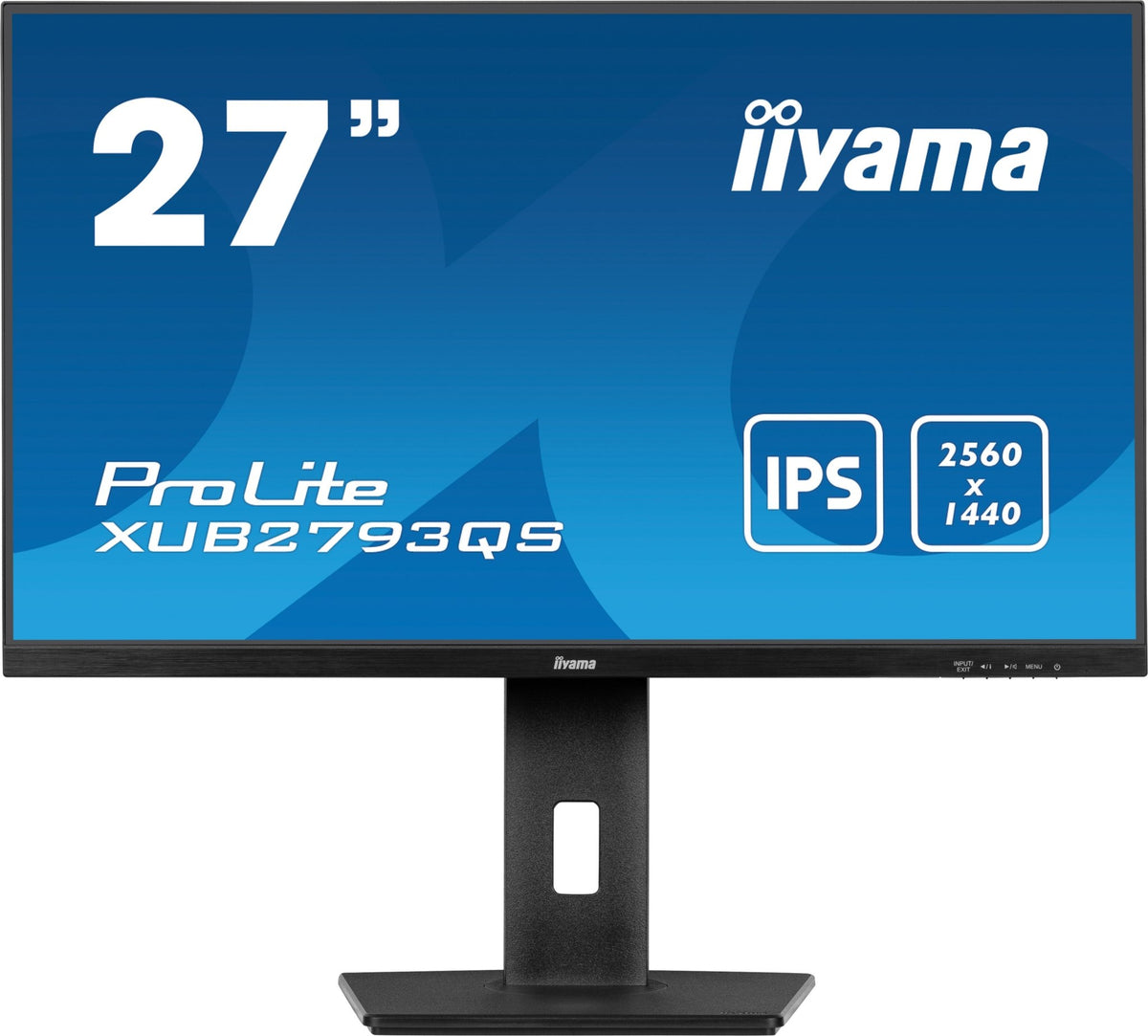 IIYAMA ProLite XUB2793QS-B7 27″ IPS QHD 100Hz, 1ms – Zwart - Compridis