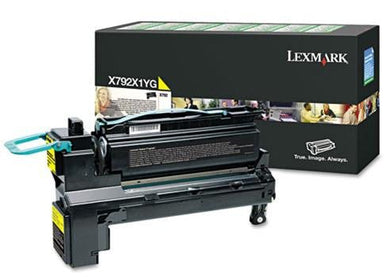 LEXMARK Toner/Gelb 20000SH F X792 RP X792X1YG - Compridis
