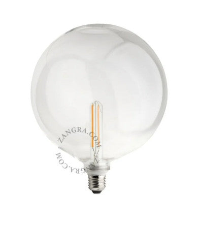 Zangra LED filament lamp dimmable – Ø 20x24cm – E27 – 3.5W – 2200K 001.01.200