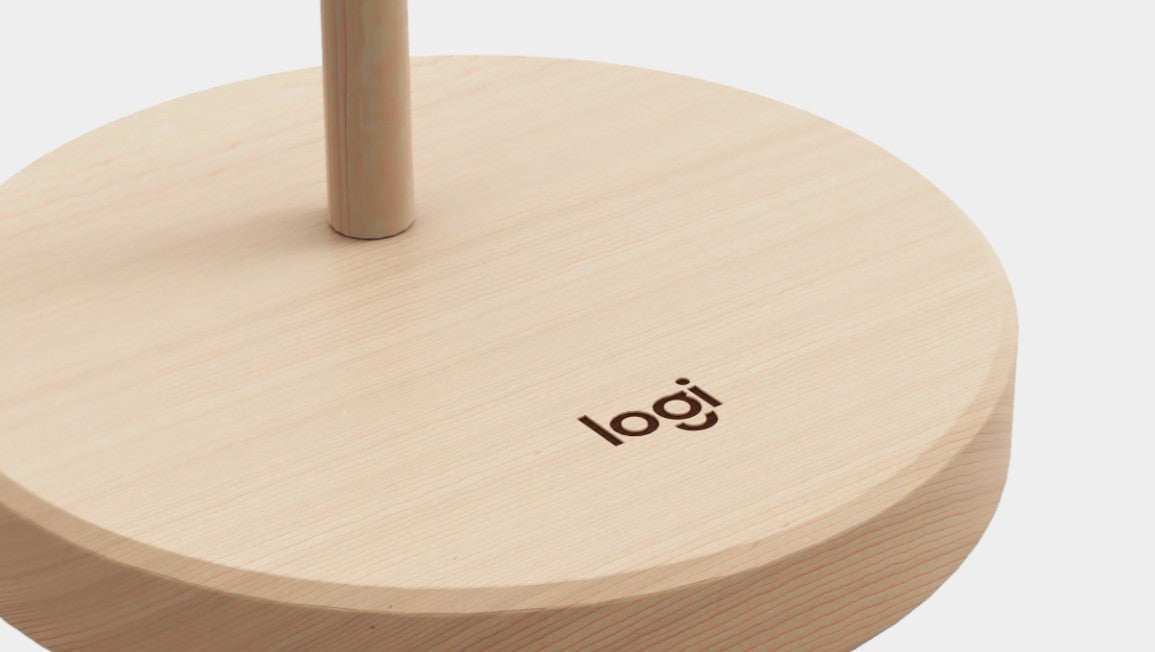 LOGITECH Logi Headset-Ständer aus Holz 989-001150
