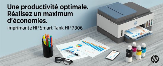 HP Smart Tank 7306 All-in-One Drucker mit 3 Jahren Tinte