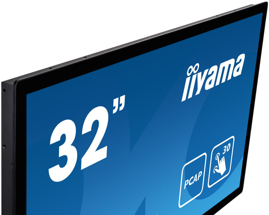 iiyama ProLite TF3215MC-B2AG Computerbildschirm 80 cm (31.5") 1920 x 1080 Pixel Full HD LED Touchscreen Kiosk Schwarz TF3215MC-B2AG