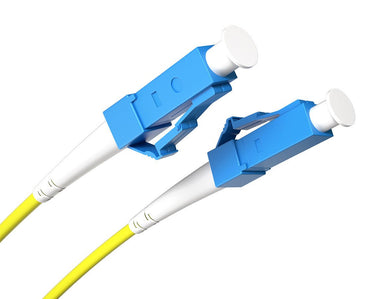 Allen Tel Products, Inc. 10M LC-zu-LC-Duplex-Gelb-Glasfaser-Patchkabel FOP - SM9 - LCLC - 10M - 2MM - Compridis