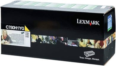 LEXMARK Tonerkartusche Gelb mit hoher Kapazität (Original) C780H1YG - Compridis