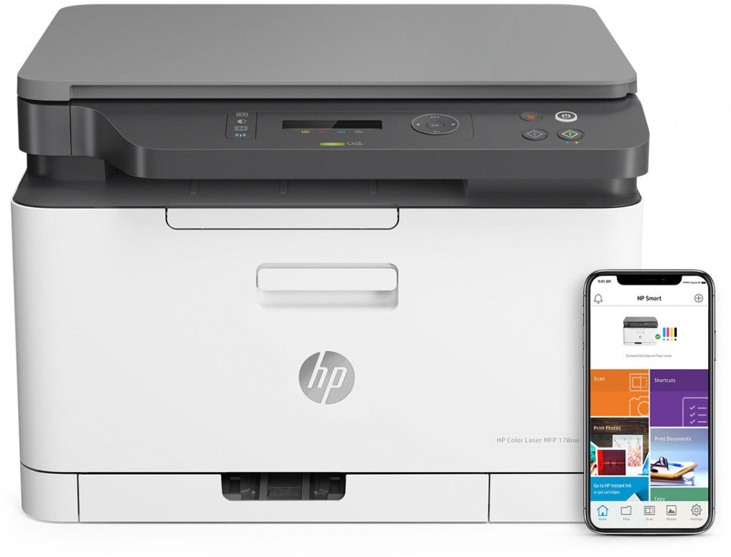 HP Color Laser MFP 178nw A4 600 x 600 DPI 18 Seiten pro Minute WLAN 4ZB96a#B19