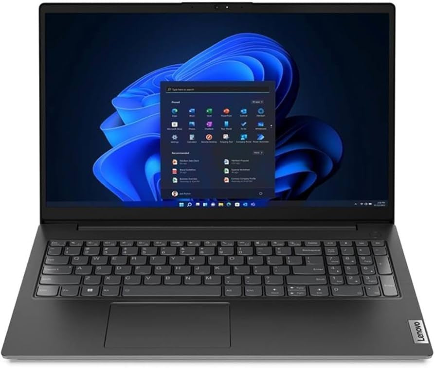 Lenovo V15 G4 IRU Intel® Core™ i7 i7-1355U Laptop 39,6 cm (15.6") Full HD 16 GB DDR4-SDRAM 512 GB SSD Wi-Fi 5 (802.11ac) Windows 11 Pro Französisch Schwarz 83A1002WFR