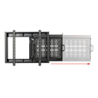 B - Tech BT7883 177,8 cm (70") Schwarz BT7883/B - Compridis