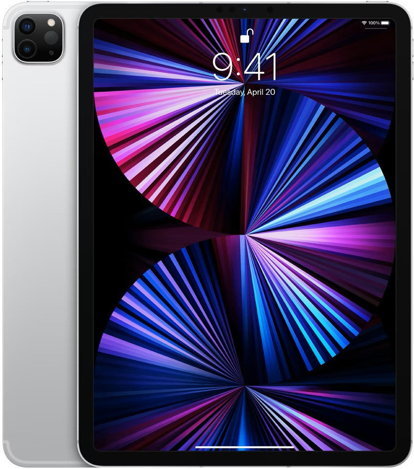 APPLE 11" iPad Pro WiFi 128 GB (2021) (2021 Silber) MHQT3FD/A