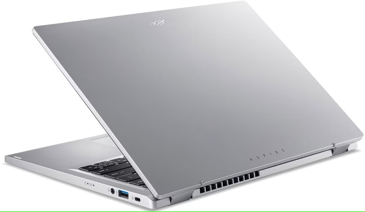 Acer Aspire 3 14 A314-42P-R5R7 AMD Ryzen™ 7 5700U Laptop 35,6 cm (14") WUXGA 16 GB LPDDR4x-SDRAM 512 GB SSD Wi-Fi 6 (802.11ax) Windows 11 Home Silber NX.KSFEH.008