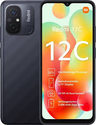 XIAOMI Redmi 12C 3GB RAM 64GB Speicher Schwarz MZB0DKXEU