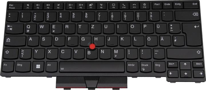 LENOVO Original Lenovo ThinkPad T16 Gen 2 Keyboard DE (german) with Backlit 5N21K05015