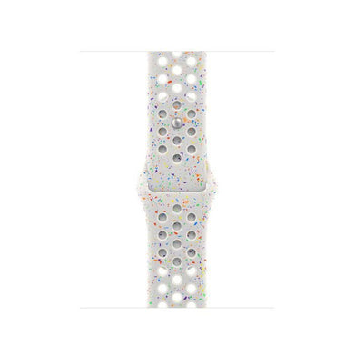 Apple MUUK3ZM/A intelligentes tragbares Zubehör Armband Weiß Aluminium, Fluorelastomer MUUK3ZM/A - Compridis