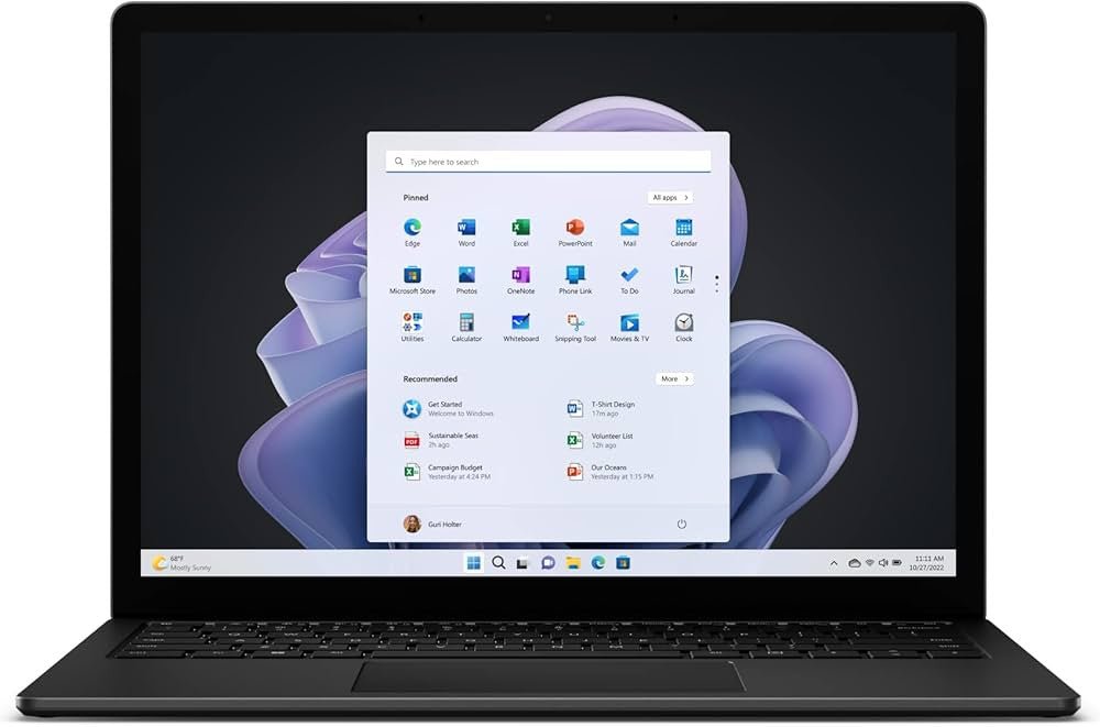 MICROSOFT Surface Laptop 5 I5 - 11300H/8GB/512GB/13,5" QWERTZ/W11H R1S - 00030 - Compridis