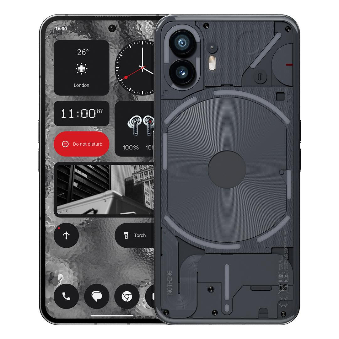 Nothing Phone (2) 17 cm (6.7") Dual SIM 5G USB Type-C 12 GB 256 GB 4700 mAh Grey A10400026