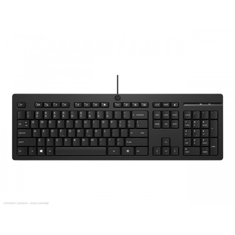 HP Keyboard 125 Wired AZERTY M27527-051