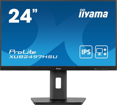 iiyama ProLite XUB2497HSU - B1 Computermonitor 61 cm (24") 1920 x 1080 Pixel Full HD LED Schwarz XUB2497HSU - B1 - Compridis
