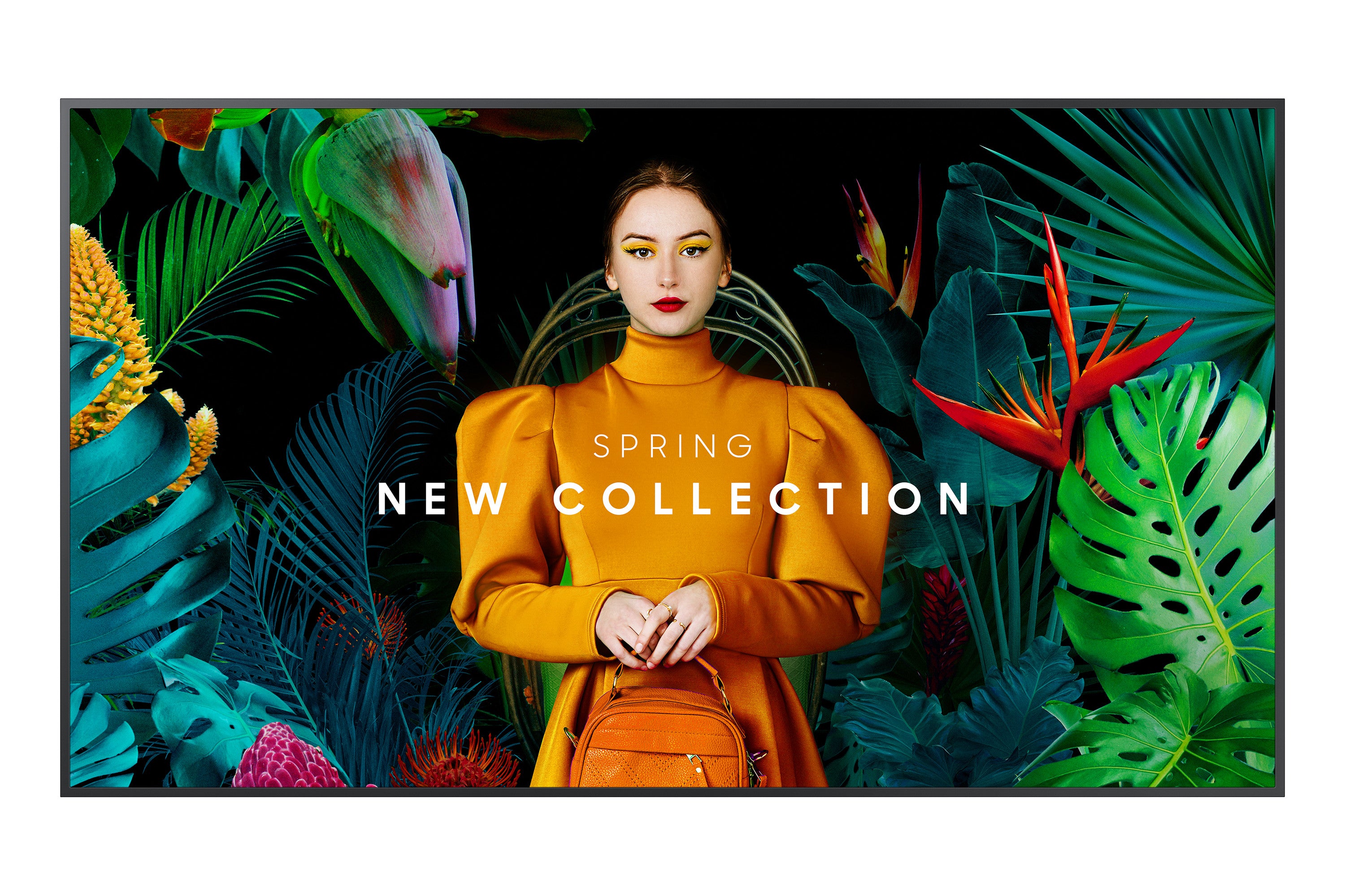 Samsung QB55C Digital Signage Flachbildschirm 139,7 cm (55") LCD WLAN 350 cd/m² 4K Ultra HD Schwarz Eingebauter Prozessor Tizen 16/7 LH55QBCEBGCXEN