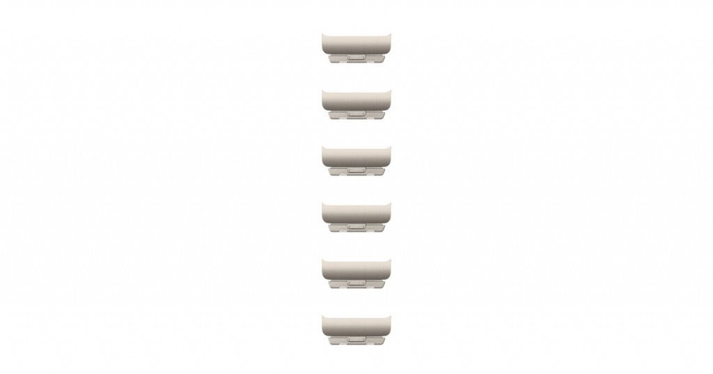 Apple MXMG3ZM/A smarte tragbare Accessoire-Bandverlängerung aus Titan-Edelstahl MXMG3ZM/A - Compridis