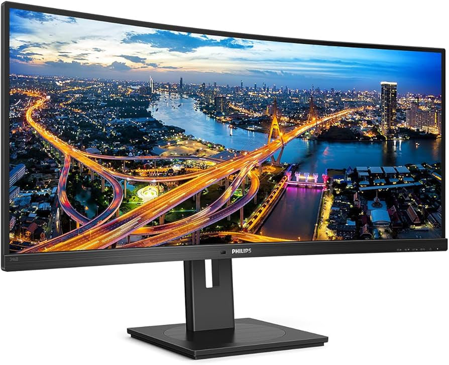PHILIPS Monitor 34" 3440 x 1440 VA 300 5ms 346B1C/00