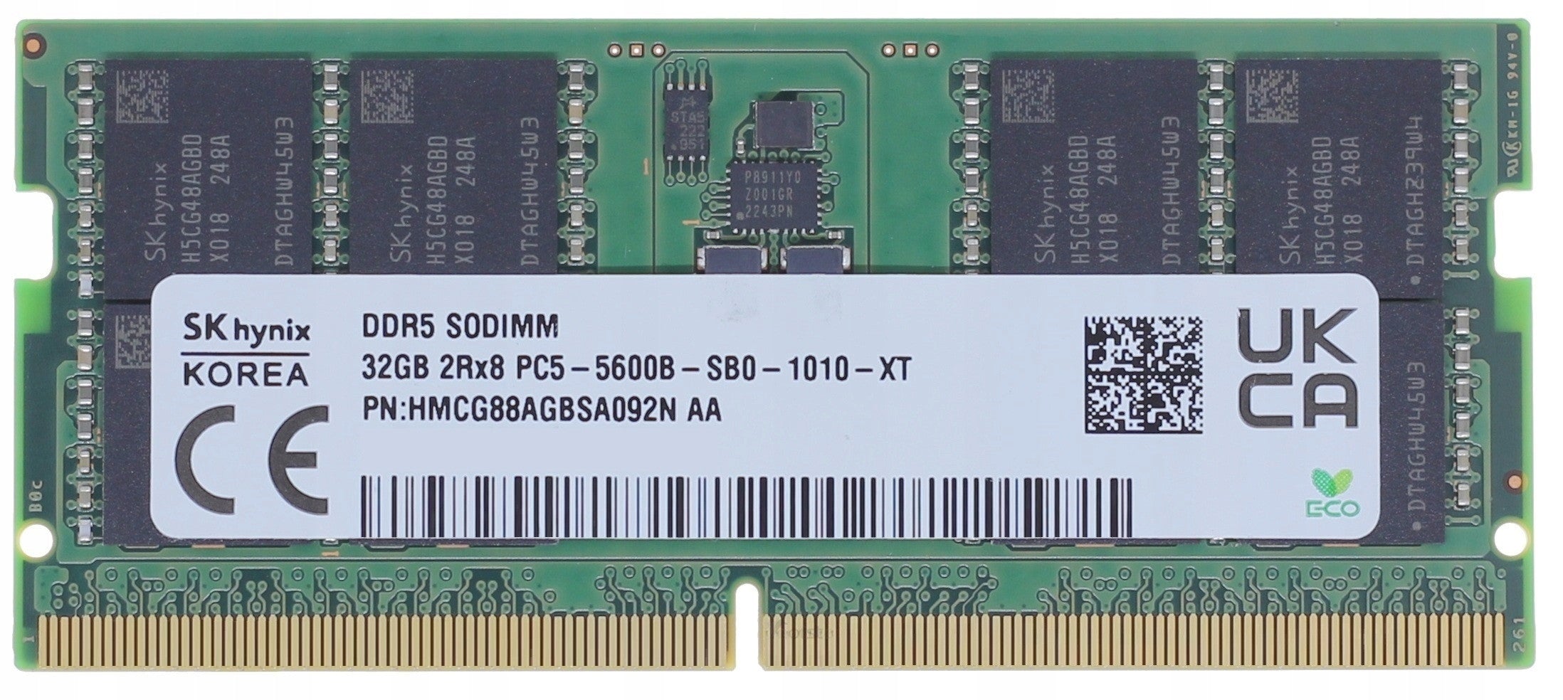 Integral HMCG88AGBSA092N-IN Speichermodul 32 GB 1 x 32 GB DDR5 262-pin SO-DIMM HMCG88AGBSA092N