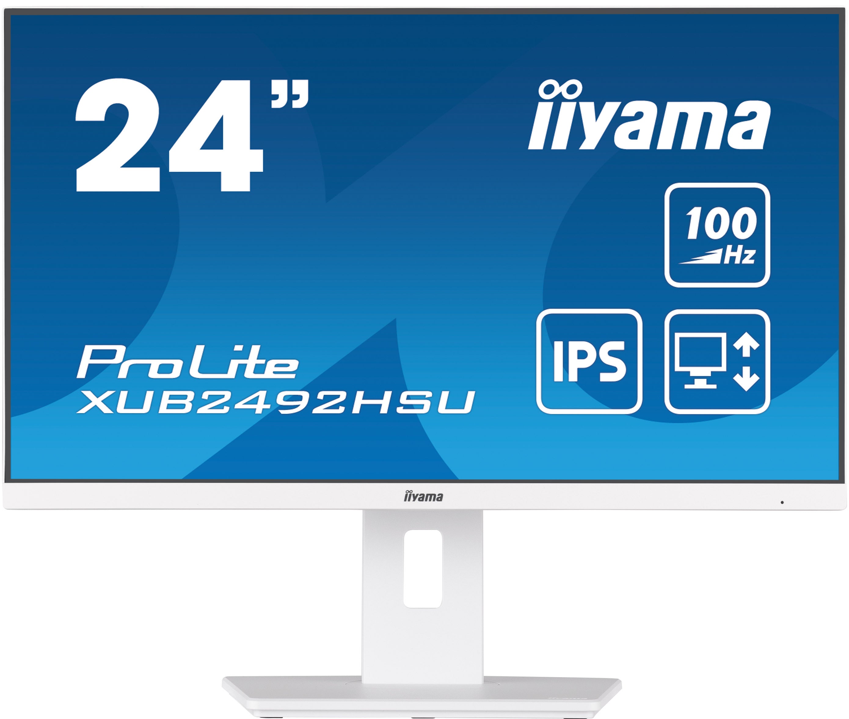 iiyama XUB2492HSU-W6 Computerbildschirm 60,5 cm (23.8") 1920 x 1080 Pixel Full HD LED Weiß XUB2492HSU-W6