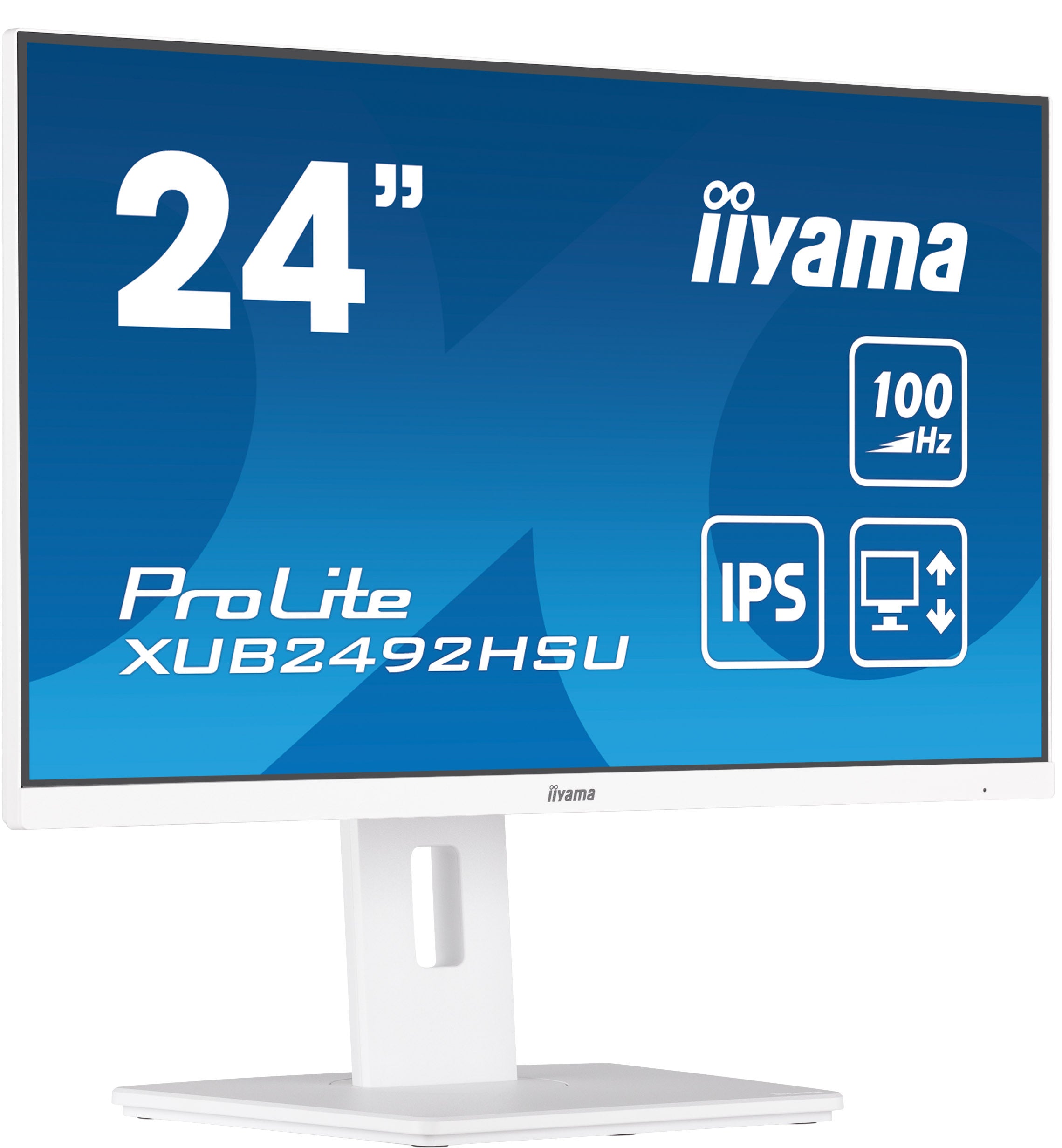 iiyama XUB2492HSU-W6 Computerbildschirm 60,5 cm (23.8") 1920 x 1080 Pixel Full HD LED Weiß XUB2492HSU-W6