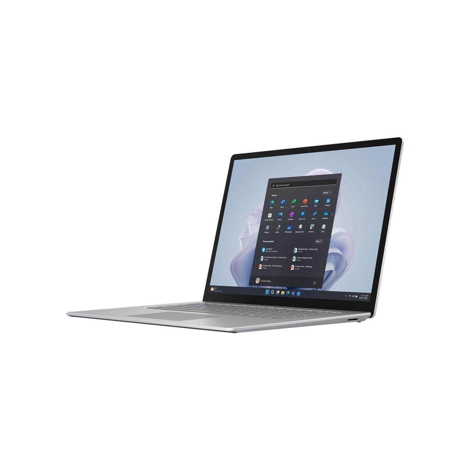 Microsoft Surface Laptop 5 Intel® Core™ i5 i5-1245U 34,3 cm (13.5") Touchscreen 8 GB LPDDR5x-SDRAM 256 GB SSD Wi-Fi 6 (802.11ax) Windows 11 Pro UK Englisch Platin R1A-00004