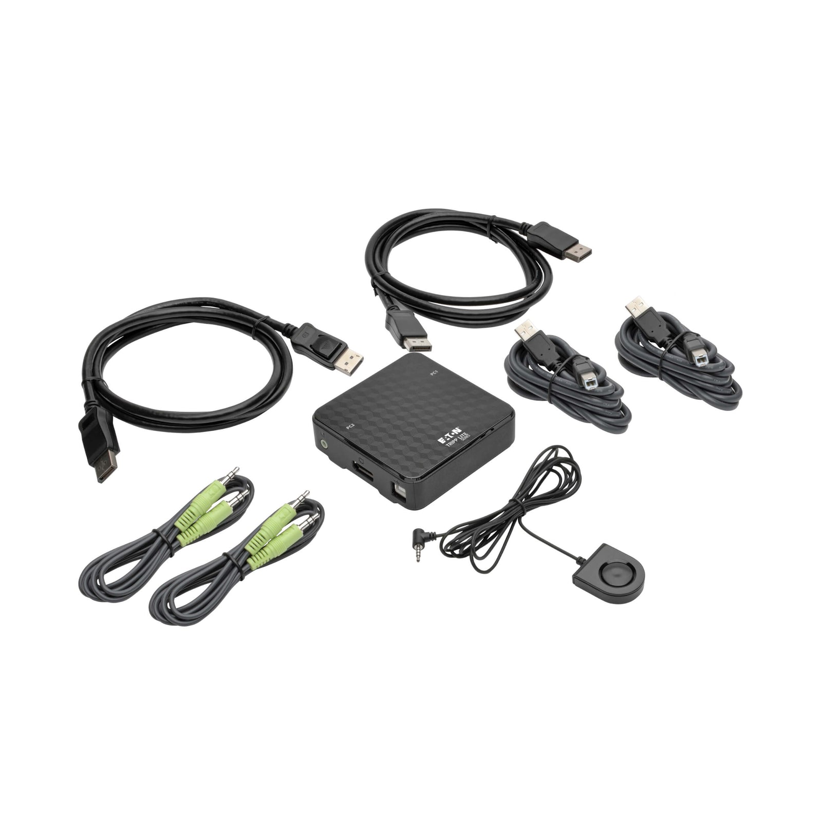 EATON 2-Port DisplayPort KVM-Switch 4K 60 Hz B004 - DP2UA2 - K - Compridis
